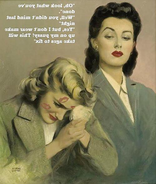 20P Lesbian Art and Cartoon Captions 1