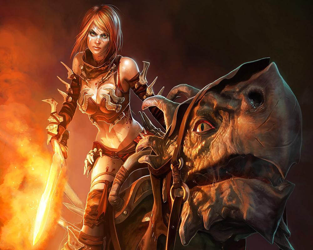 10P Fantasy Warrior Women 2