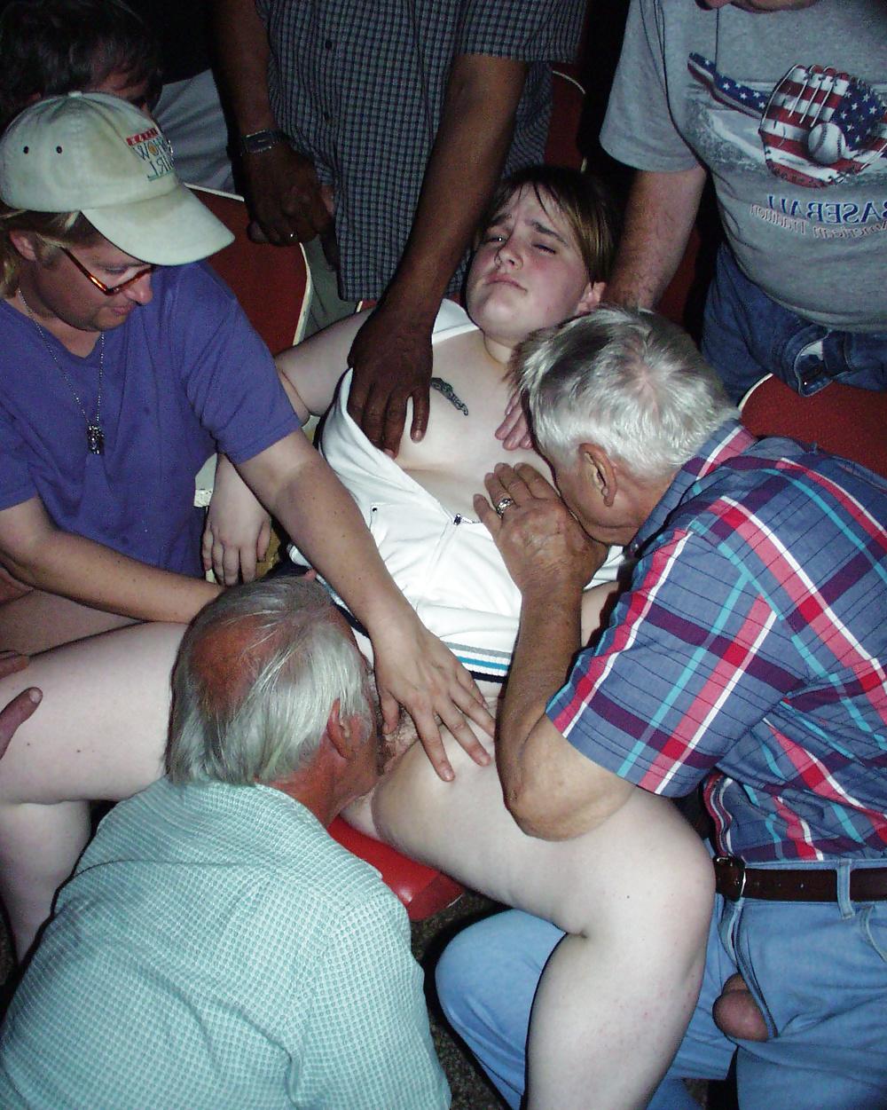21P Kaylee at adult theater 