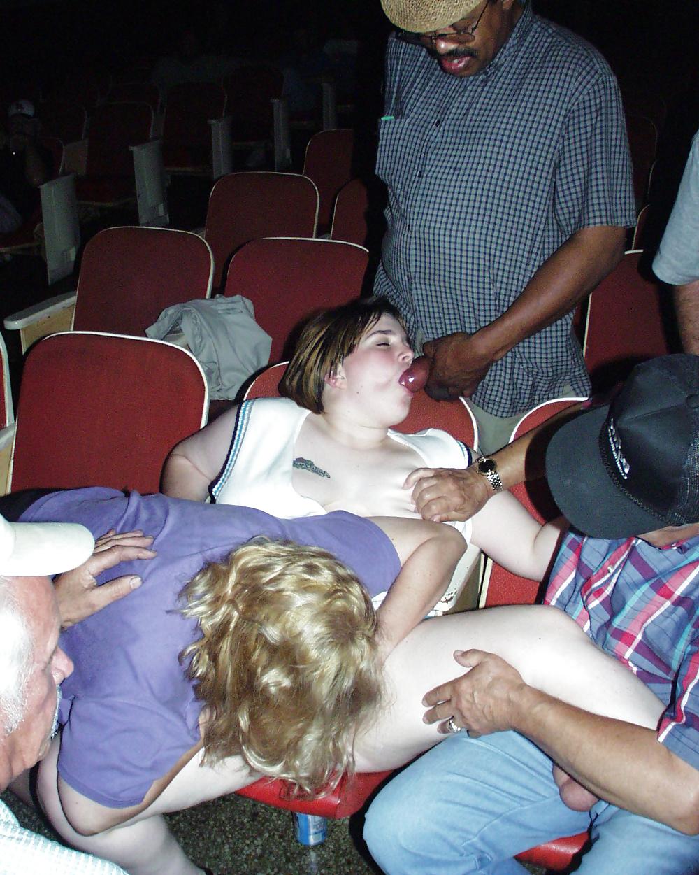 21P Kaylee at adult theater 