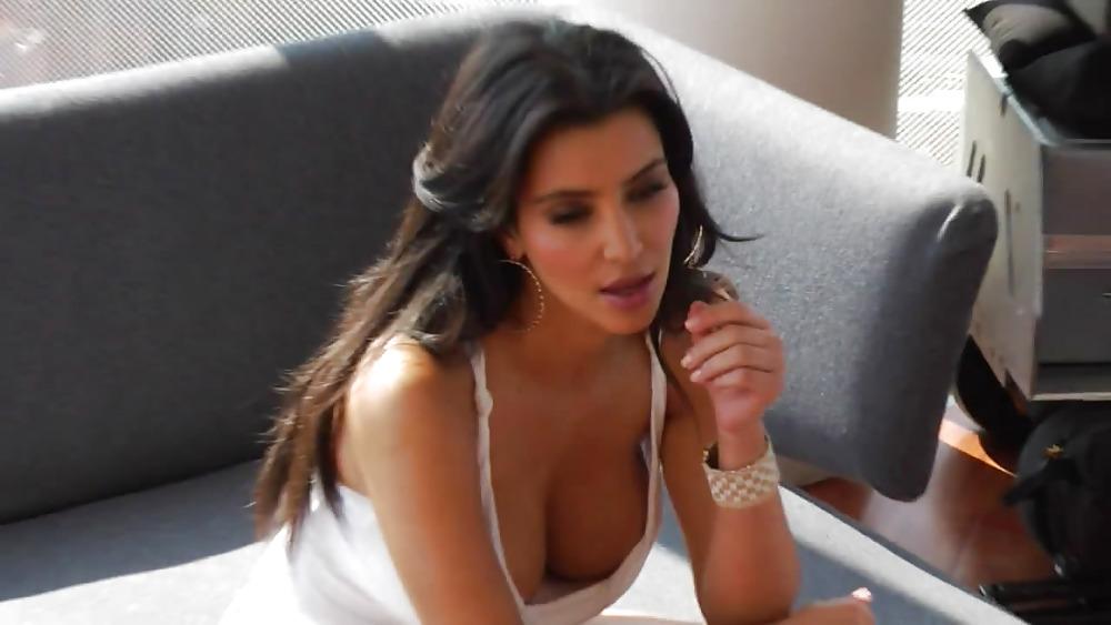 21P Kim Kardashian Cosmopolitan Magazine Photoshoot Video