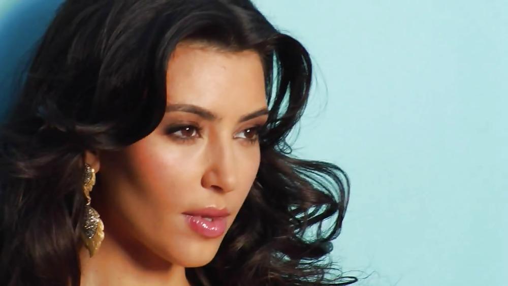 21P Kim Kardashian Cosmopolitan Magazine Photoshoot Video