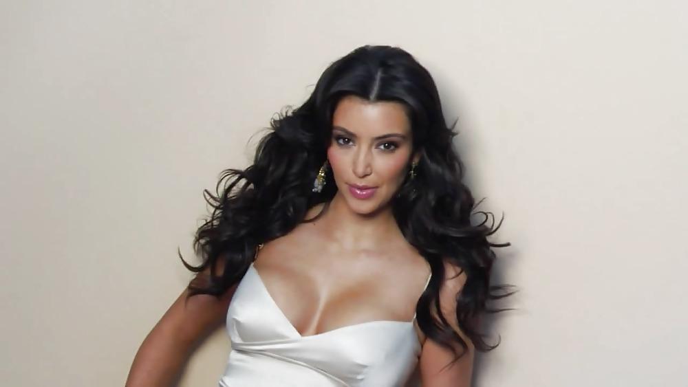 21P Kim Kardashian Cosmopolitan Magazine Photoshoot Video