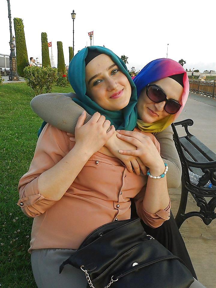 10P Turk turban sexy kapali kizlar