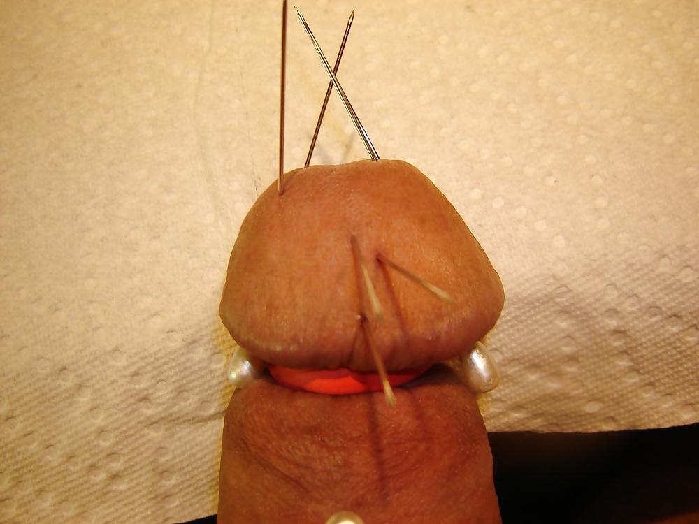 21P Big Pins in my Cock Head