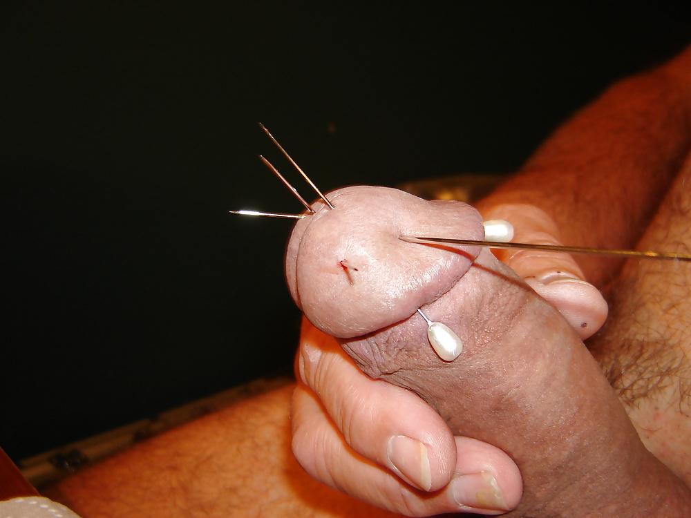 21P Big Pins in my Cock Head