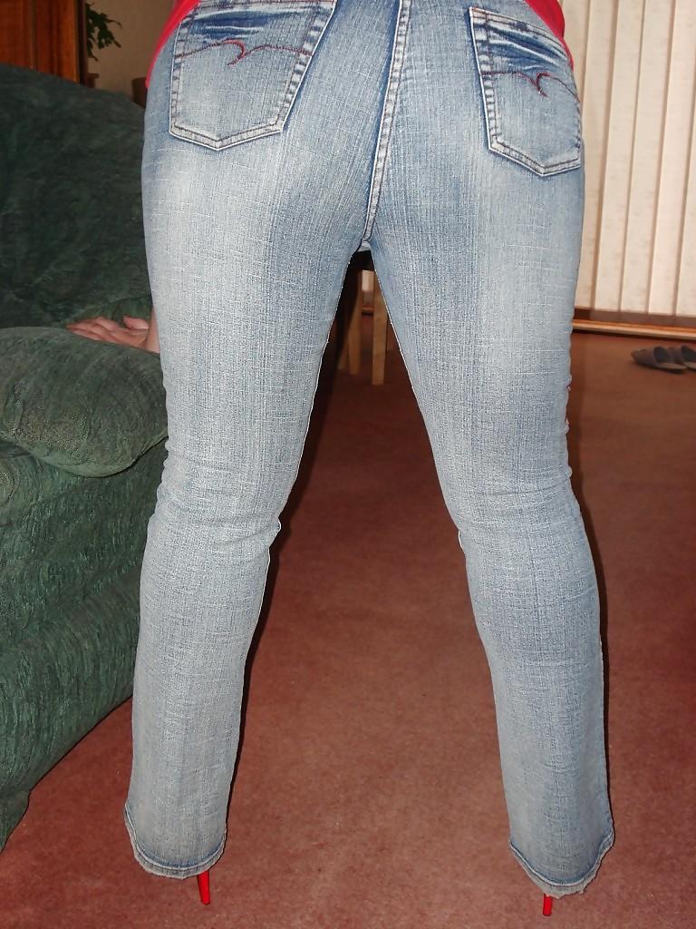 14P My ass in tight jeans
