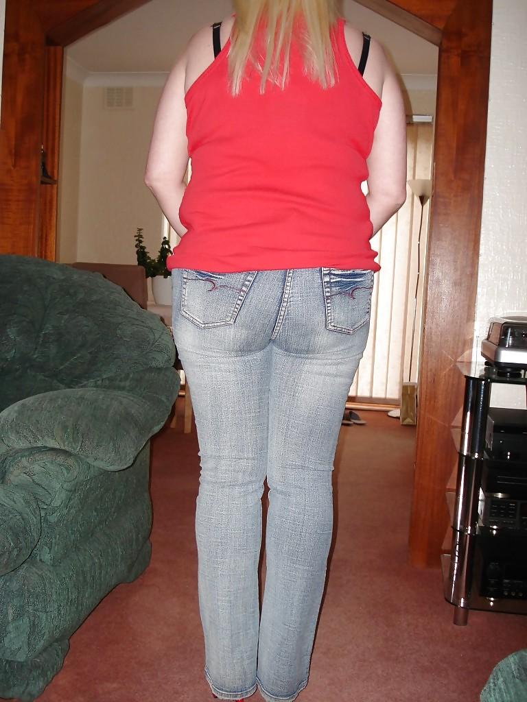 14P My ass in tight jeans
