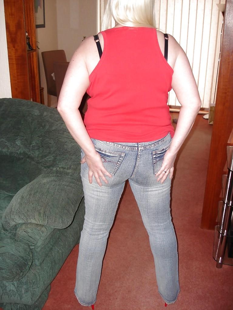 14P My ass in tight jeans