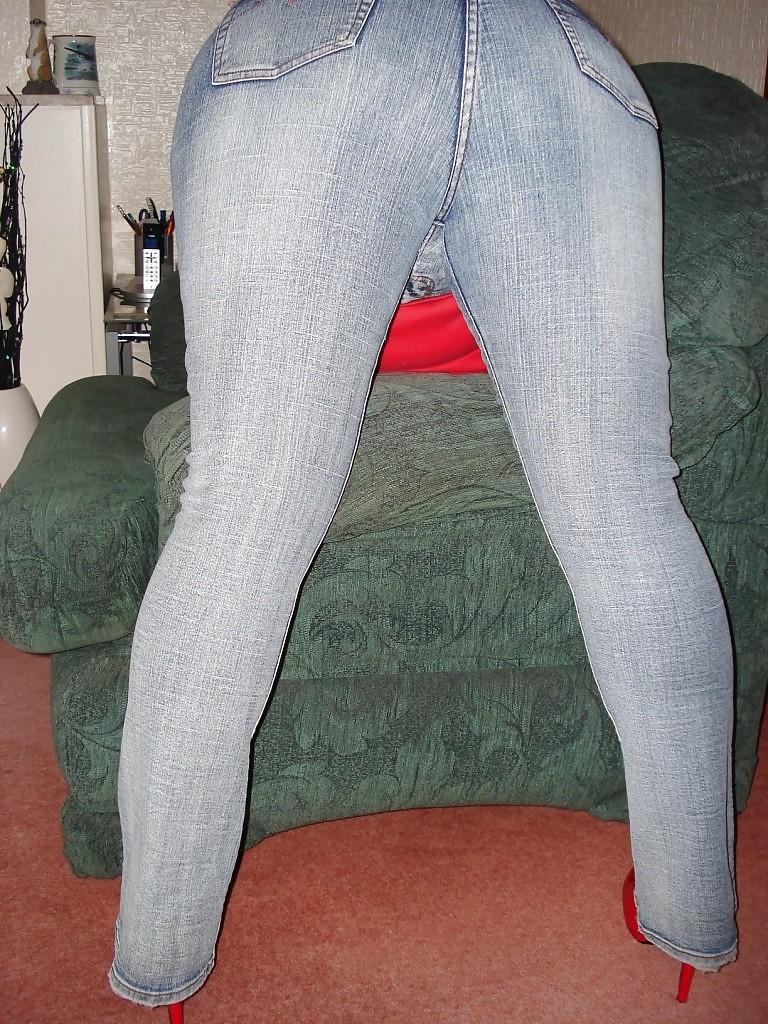 14P My ass in tight jeans