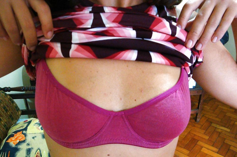 25P Brazilian Teen with big  and hairy butthole Gets A Facial 