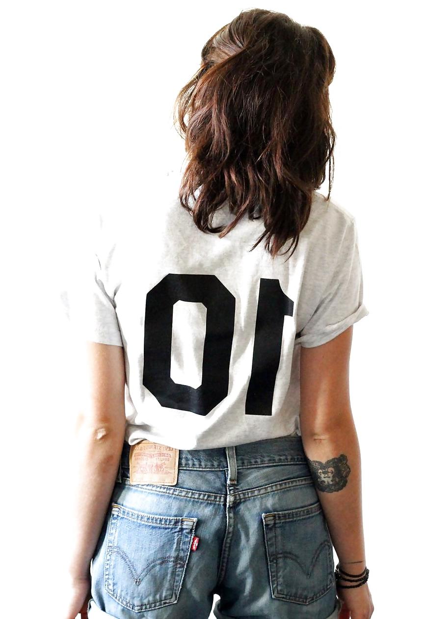 25P Girls in Levis 501 Jeans Nr.2