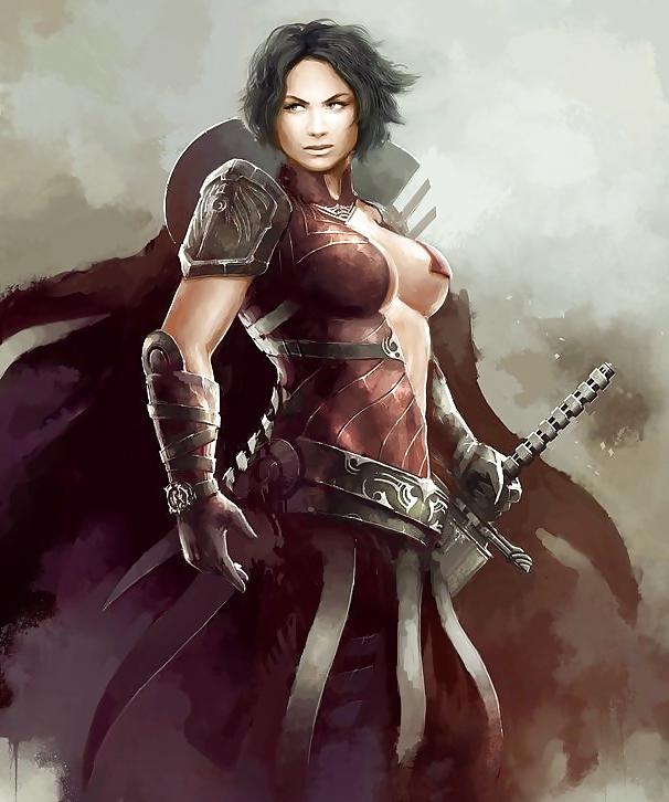10P Fantasy Warrior Women 1