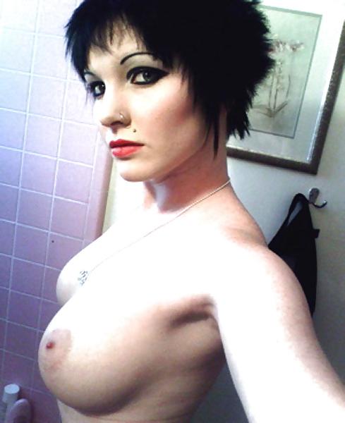 25P Busty Goddesses - Short Haired Girls With Huge Breasts, 19