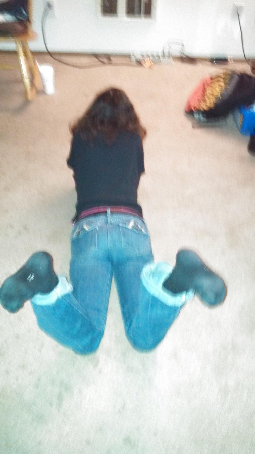 20P My hot as hell wife in tight ass jeans.
