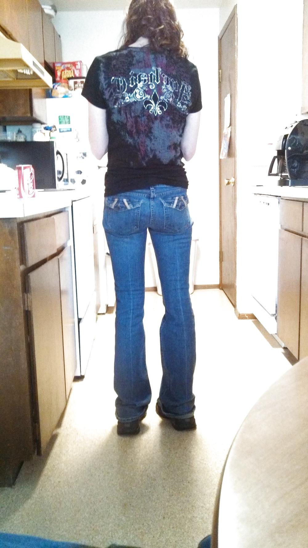 20P My hot as hell wife in tight ass jeans.