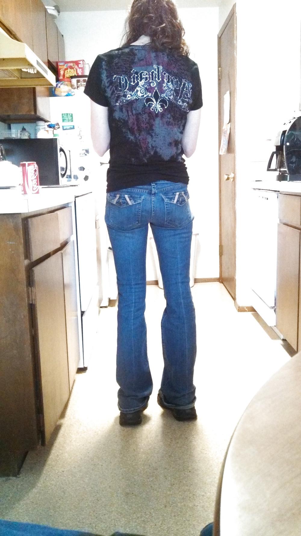 20P My hot as hell wife in tight ass jeans.