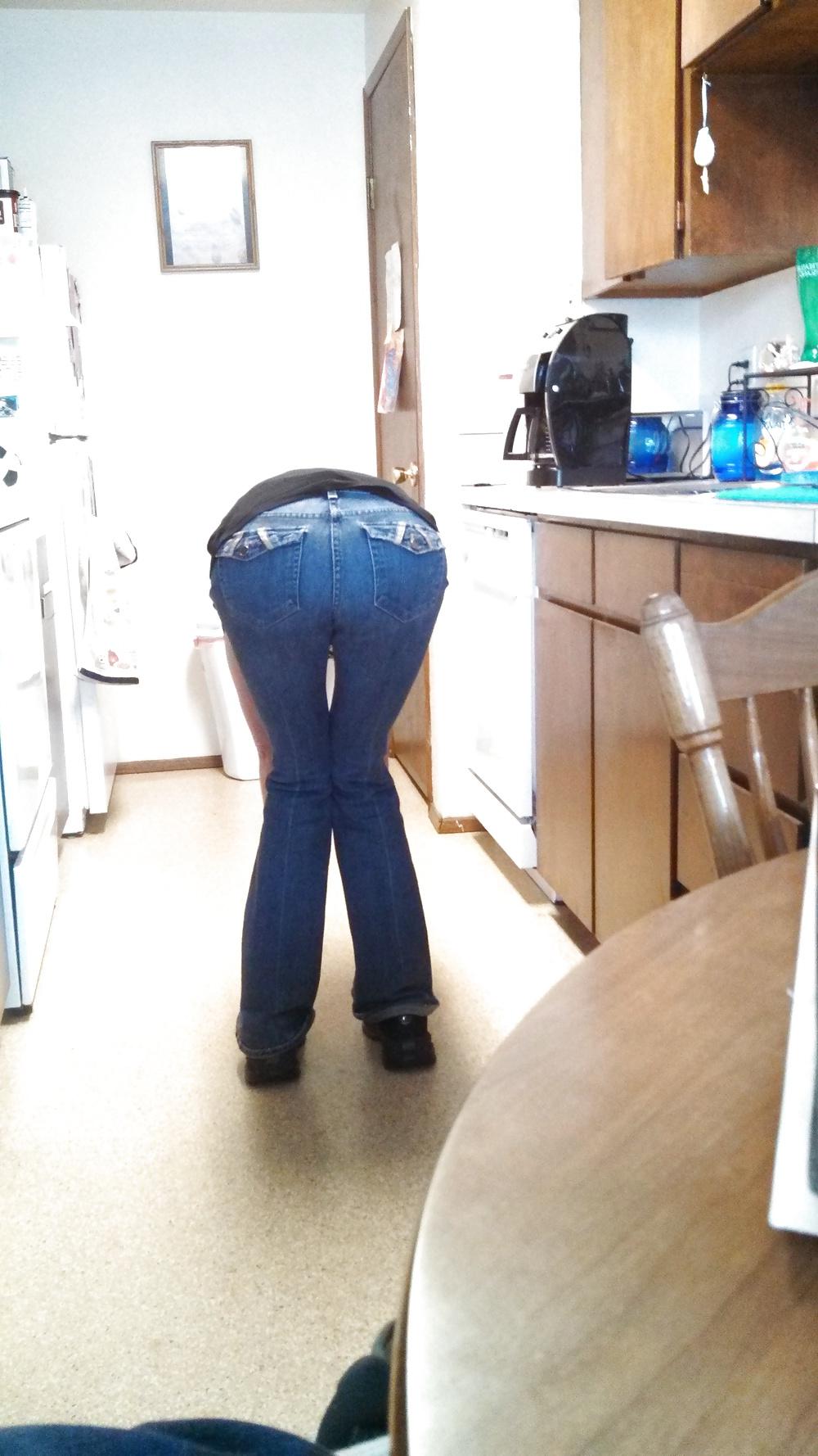 20P My hot as hell wife in tight ass jeans.