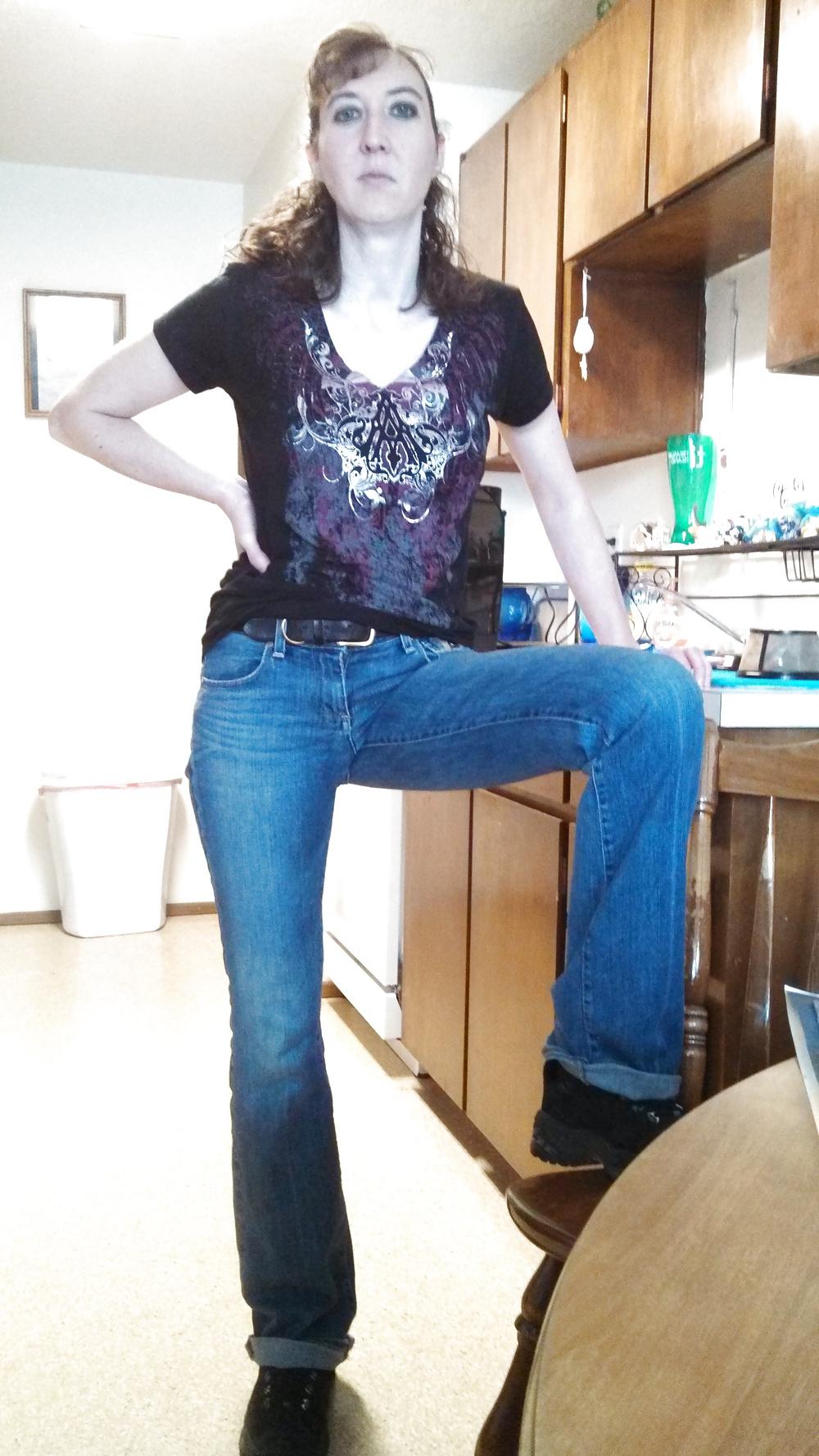 20P My hot as hell wife in tight ass jeans.