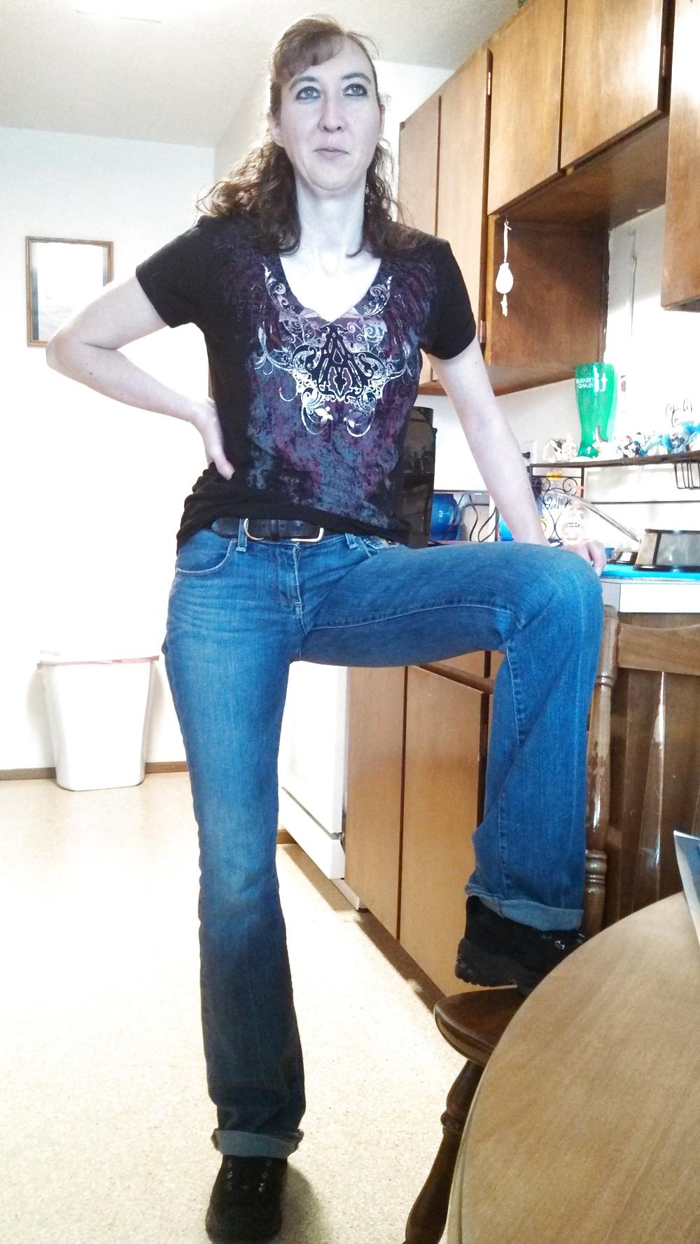 20P My hot as hell wife in tight ass jeans.