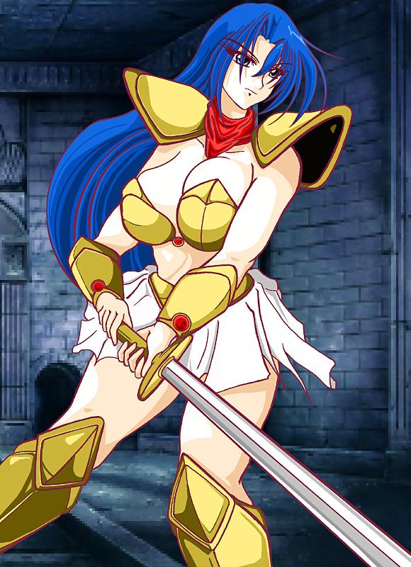 10P Sexy Fantasy Women in Armor