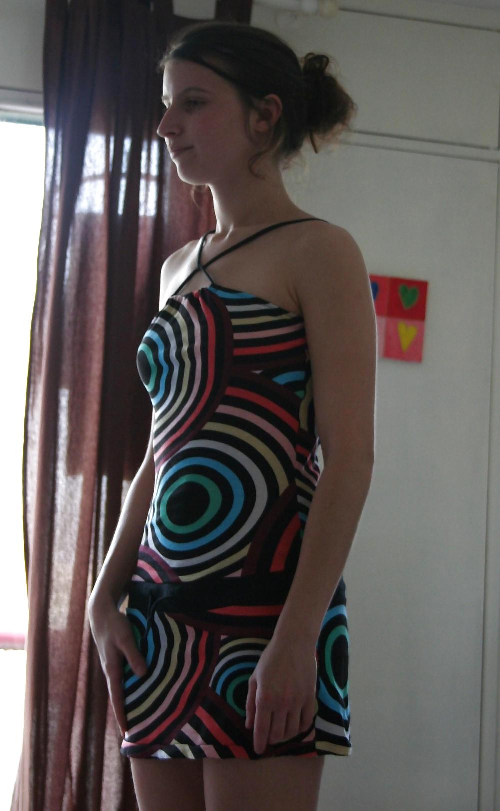 23P Puffy teen pussy and ass reamed