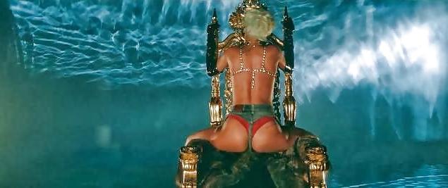 25P Rihanna festival thong, she is ready for fuck 2014