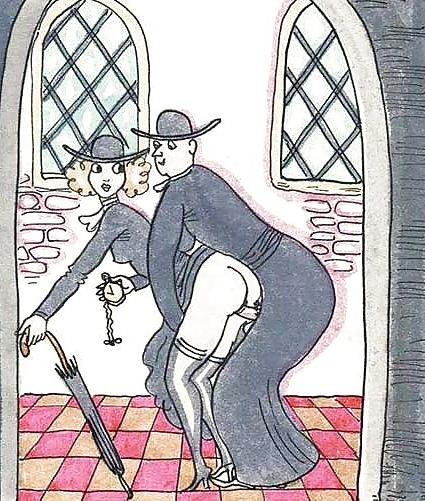 25P Vintage erotic art