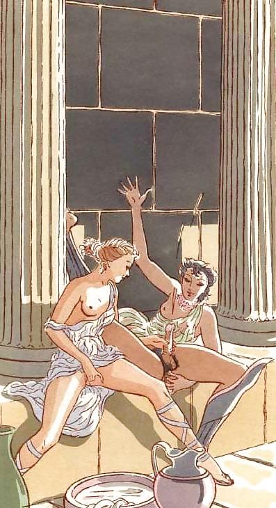 25P Vintage erotic art