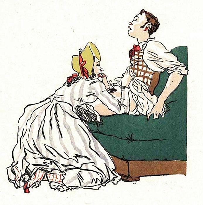 25P Vintage erotic art
