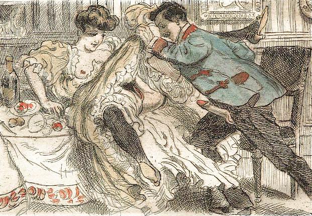 25P Vintage erotic art