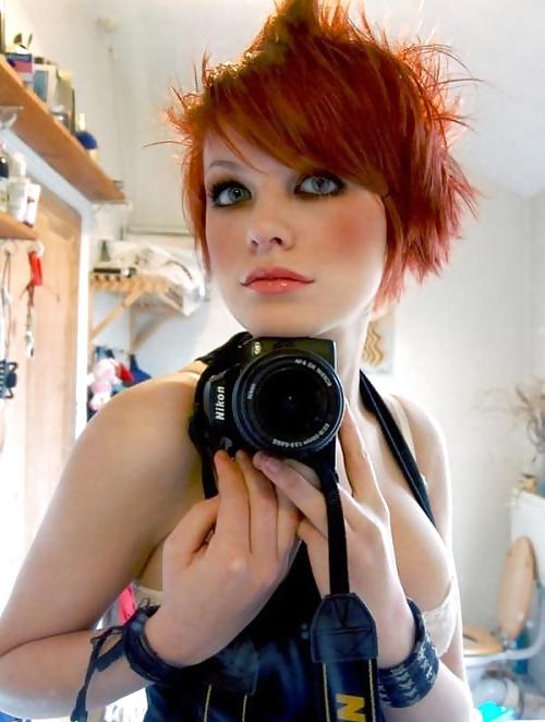 25P Busty Goddesses - Short Haired Girls With Huge Breasts, 26