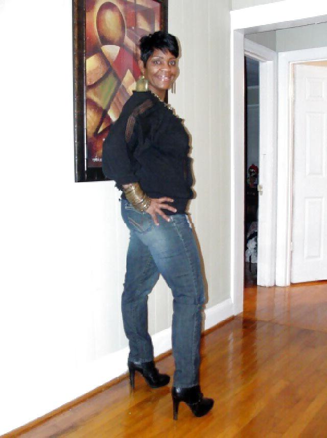 25P Stockings, Stilettos, and Jeans