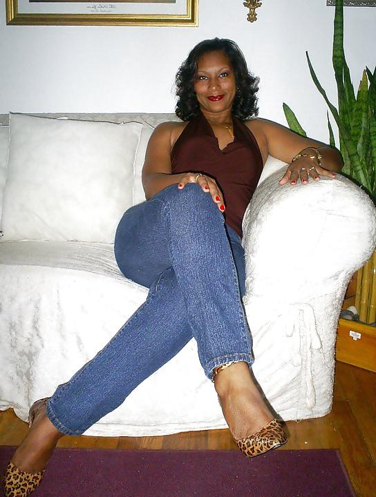25P Stockings, Stilettos, and Jeans