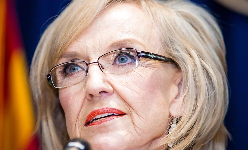 25P Most days I jerk off to conservative Jan Brewer