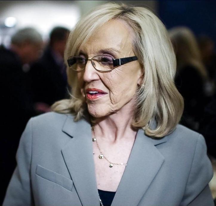 25P Most days I jerk off to conservative Jan Brewer