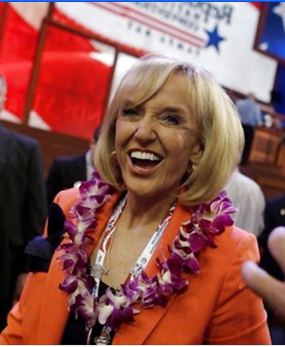 25P Most days I jerk off to conservative Jan Brewer