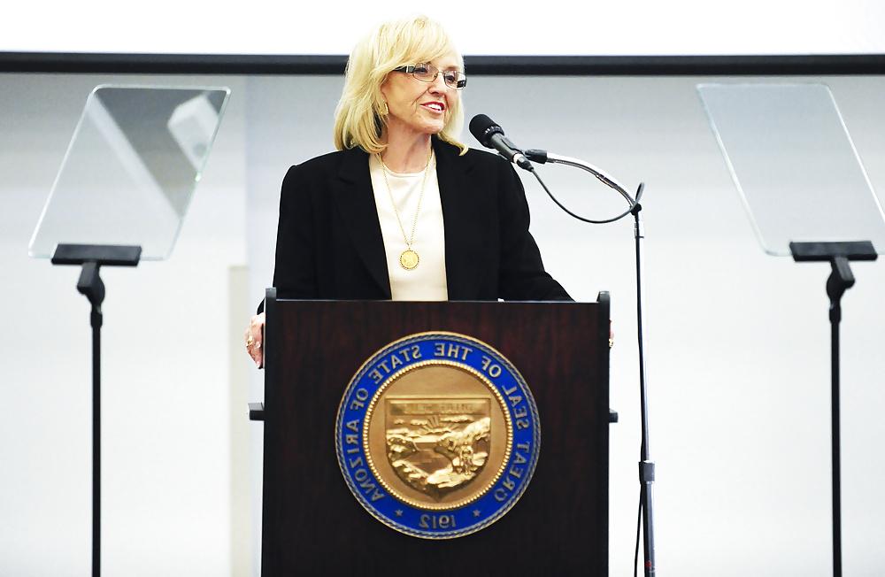 25P Most days I jerk off to conservative Jan Brewer