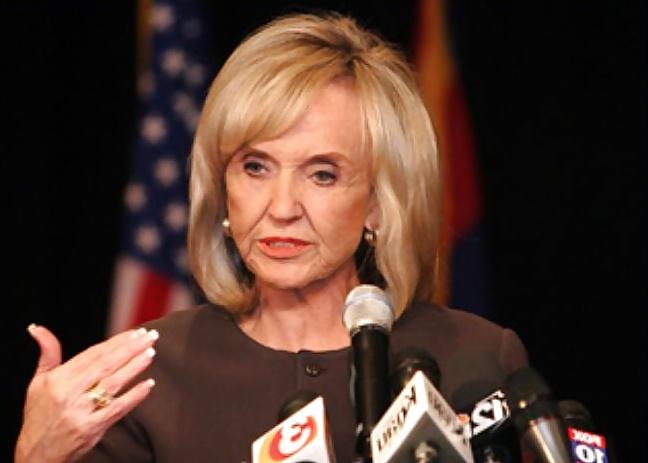 25P Most days I jerk off to conservative Jan Brewer