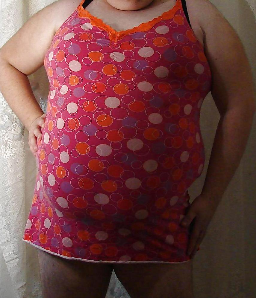 11P Fat crossdresser play
