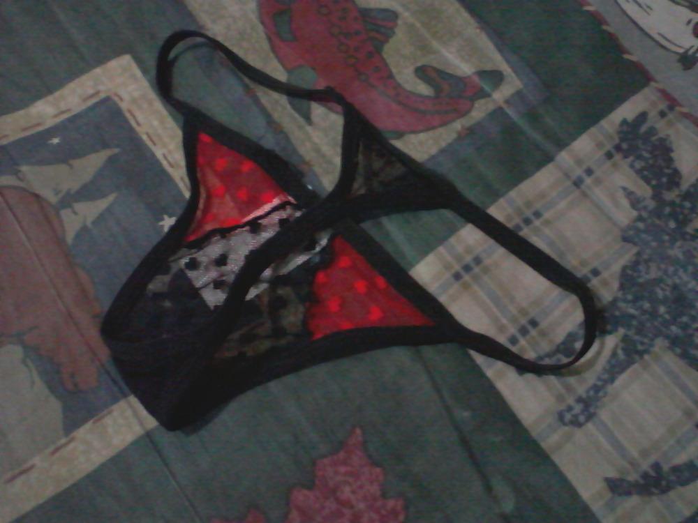 11P My wife's thong's
