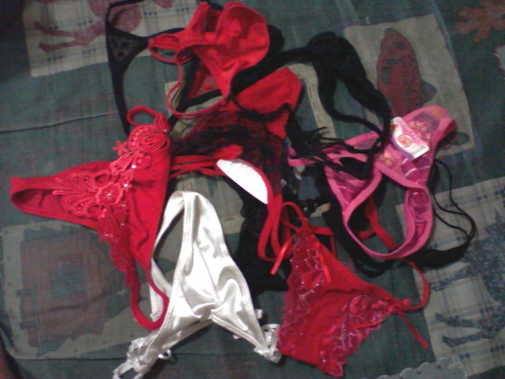 11P My wife's thong's