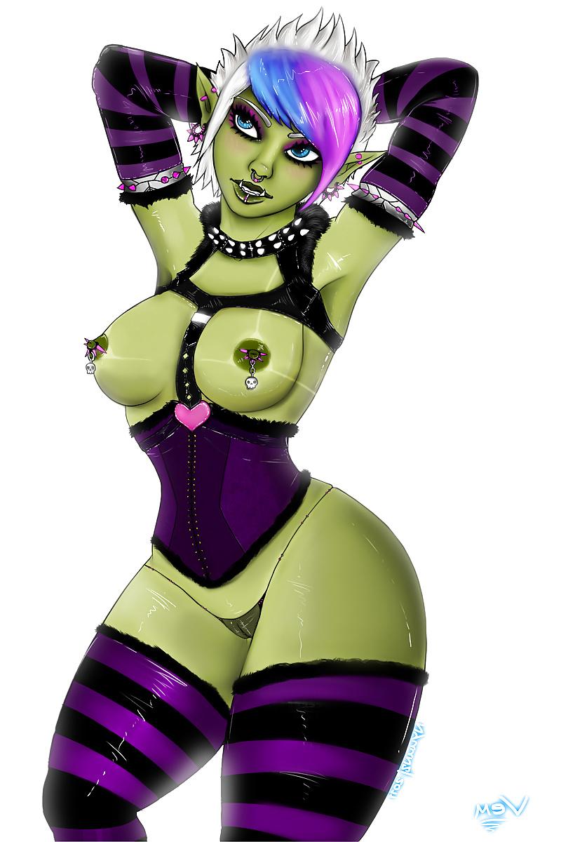 25P Fantasy Babes - Orc