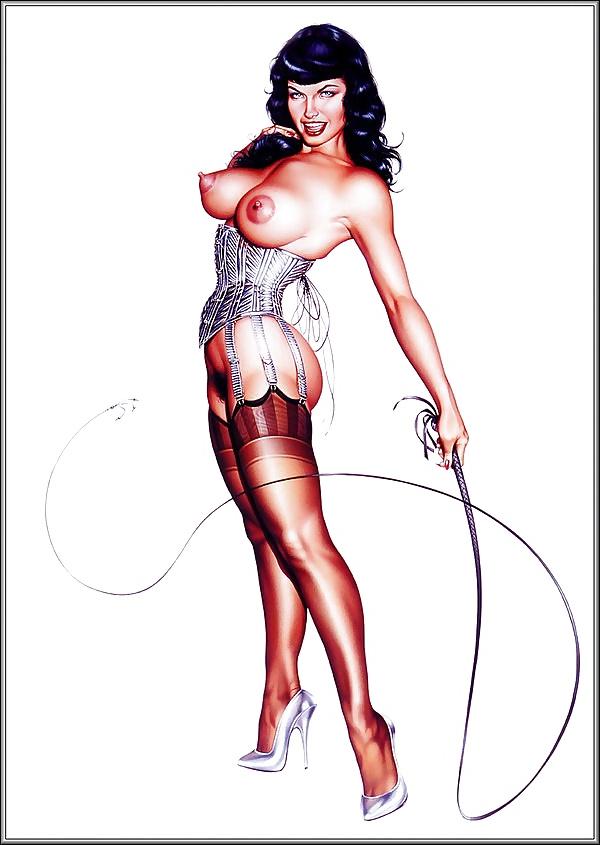 25P Pin-Up Art by Armando Huerta