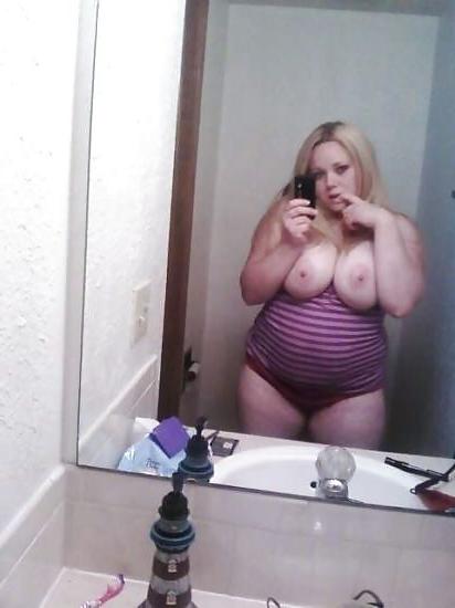 23P Fat blonde loves black dick