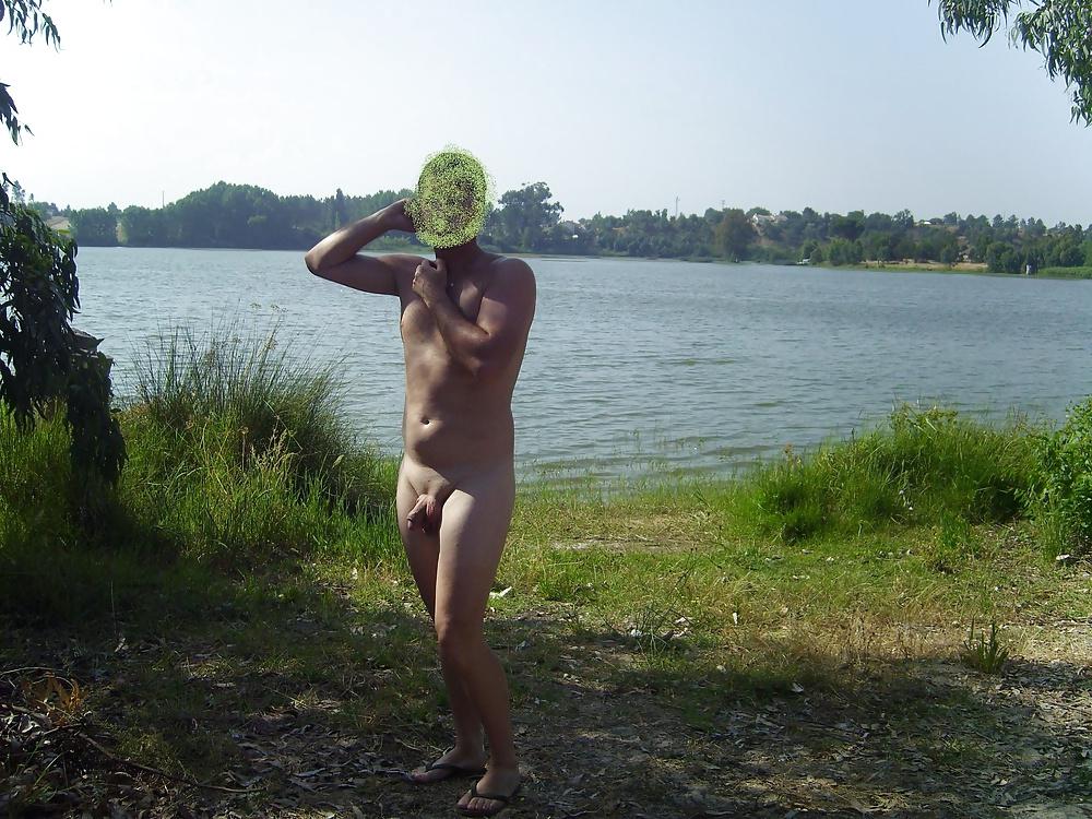 12P Me naked outdoor... amateur...public pics