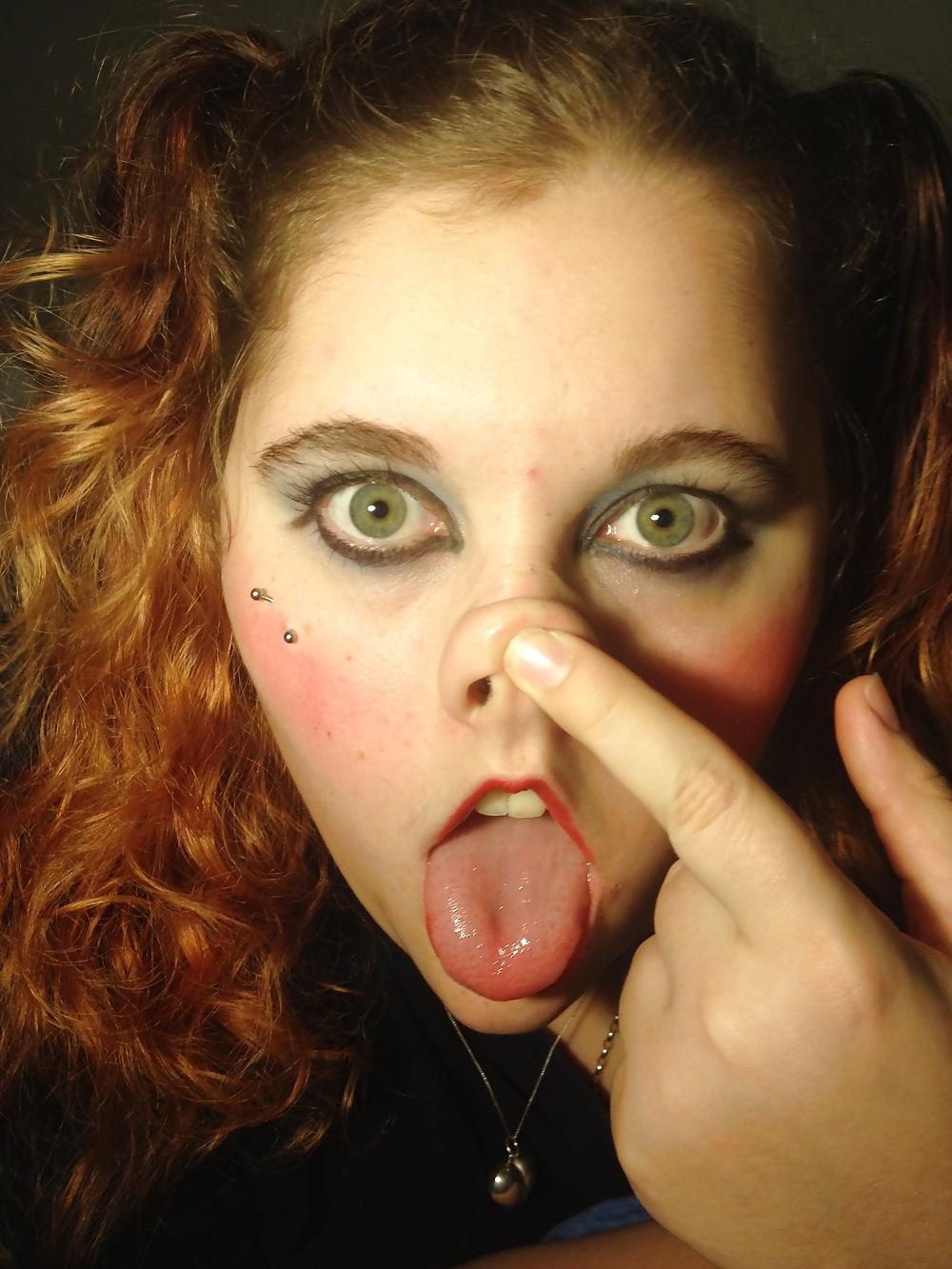 25P BJ-Fellatio-Head! (BBW Whore Makeup)