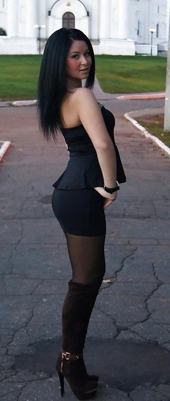 25P Miniskirt Pantyhose Girls 17