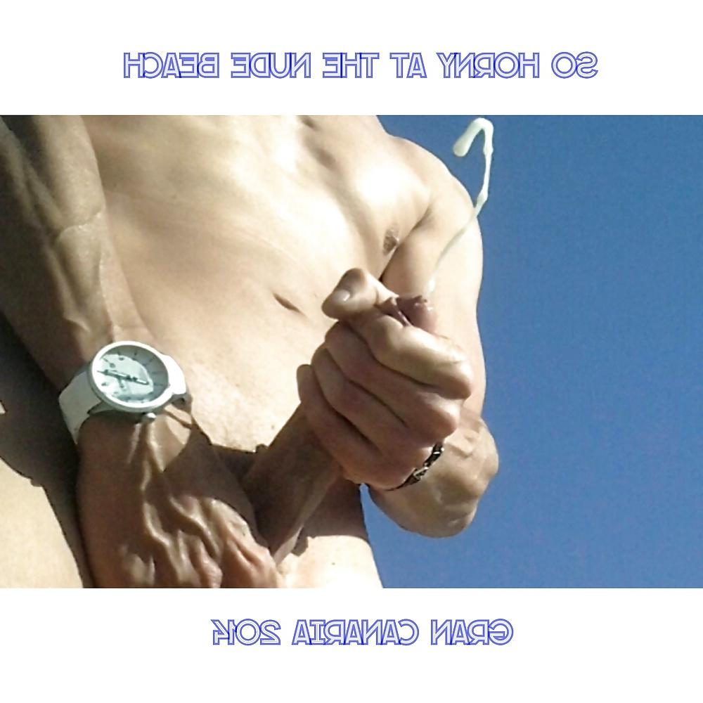 5P Horny after the nude beach , cumshot public parking