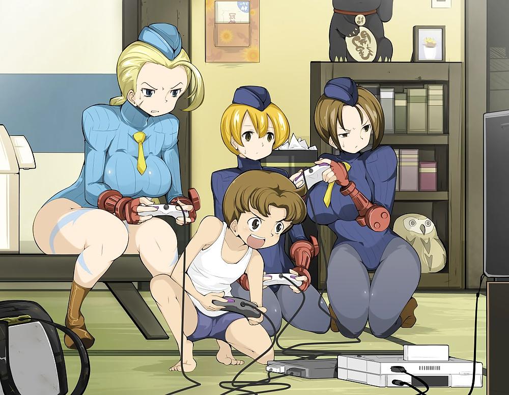 25P Playing Video Games 2 (Anime)